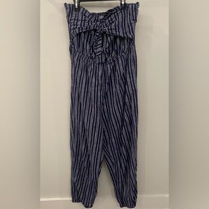 Aerie strapless jumpsuit